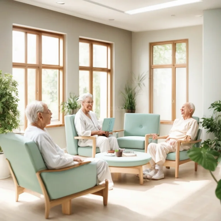 Senior woman enjoying a guided meditation session at RestCare